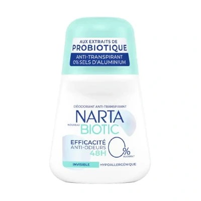 Afbeelding van Narta Deodorant Biotic Invisible Ball 50 ml