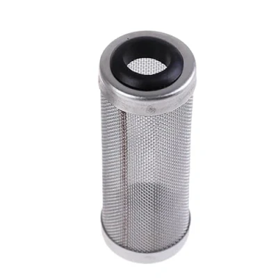 Afbeelding van 2 stuks aquariumfilter roestvrij staal 12 mm stalen filterbescherming sponsbescherming
