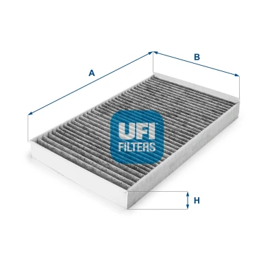 Afbeelding van UFI 54.145.00 Interieurfilter Carbon filter 345 203 33 MERCEDES BENZ: Viano, Vito Mixto, Minibus