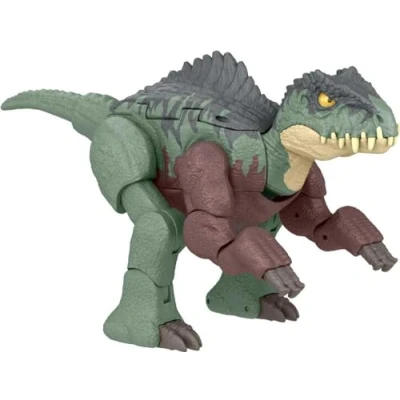 Afbeelding van Jurassic World Woeste Wisselaars Enorme Uitrekking Giganotosaurus en Nasutoceratops
