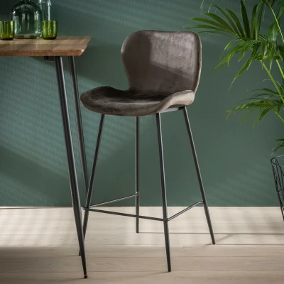 Afbeelding van Verona barstoel 67cm donkergrijs