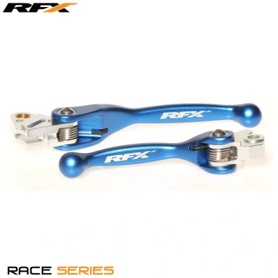 Afbeelding van RFX Race Series Gesmede Flexibele Hendels Blauw Kawasaki KX250F KX450F 2004 2012 Yamaha YZ125 YZ250 2001 2007 YZ250F 2006 YZ426F