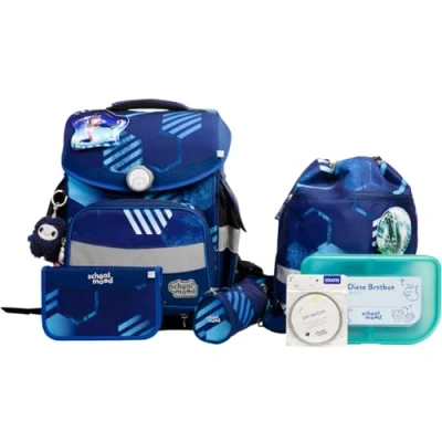 Afbeelding van School Mood Timeless Pro Schooltas set 7 delig