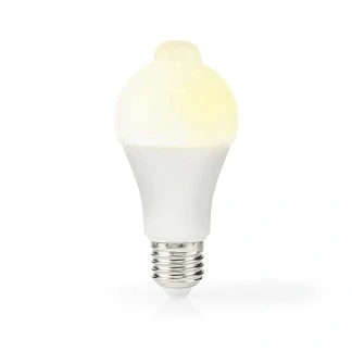 Afbeelding van LED lamp E27 Peer Nedis (4.9W, 470lm, 3000K, Bewegingsdetectie)