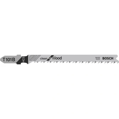 Afbeelding van Bosch Decoupeerzaagblad hardhout T 101 B 2blister van 25 zaagjes