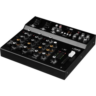 Afbeelding van IMG Stageline MXR 4 Console mengpaneel Aantal kanalen:4 Bluetooth, USB aansluiting