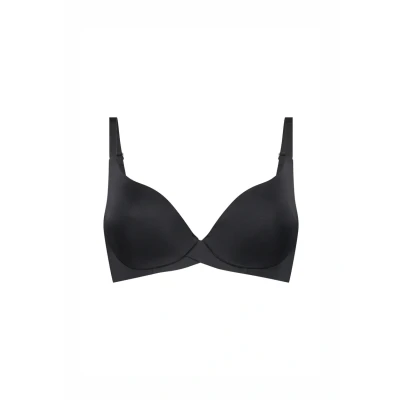 Afbeelding van Hunkemöller Dames Lingerie Voorgevormde beugel bh Smooth Zwart maat F80