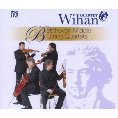 Afbeelding van Wihan Quartet Beethoven: Middle String Quartets (3 CD)