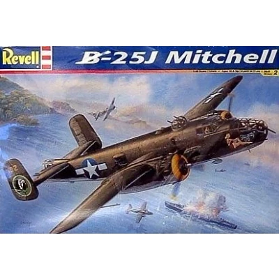 Afbeelding van 1:48 Revell 15512 B 25J Mitchell Plastic Modelbouwpakket