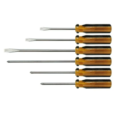 Afbeelding van VOREL 64050 Schroevendraaierset 6 5X215MM, 5X165MM, 5X145MM, PH1X215MM, PH1X165MM, PH1X145MM Display (karton)