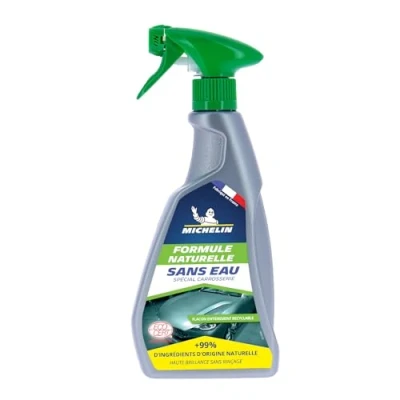Image de MICHELIN 009172 Nettoyant sans Eau, Lavage Voiture, Formule Naturelle, 500 ml