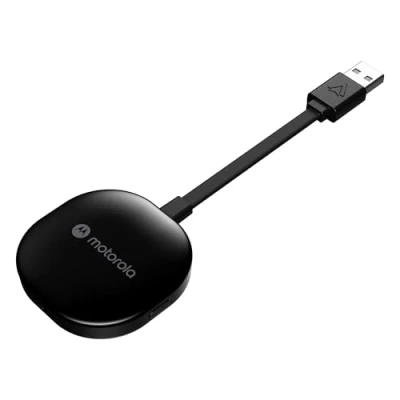 Image de Motorola Adaptateur Voiture Sans Fil Pour Android Auto Noir (ma 1)