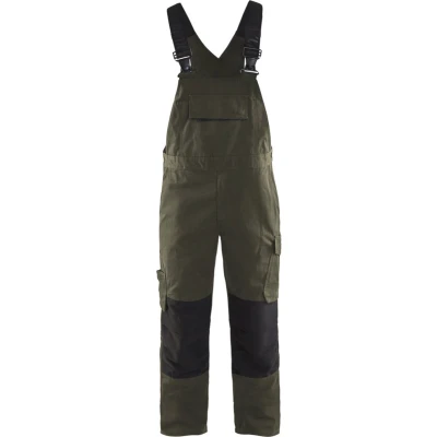 Afbeelding van Blåkläder Salopette unite modèle court stretch noir vert, 4XL, Convient aux l&#039;élevage d&#039;animaux