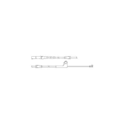 Afbeelding van DELPHI LZ0218 Waarschuwingscontact, remslijtage BMW: X5