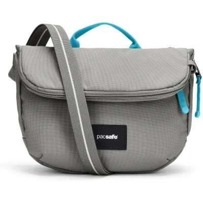 Afbeelding van Pacsafe, Handtas, GO Zadel Crossbody steen, Grijs