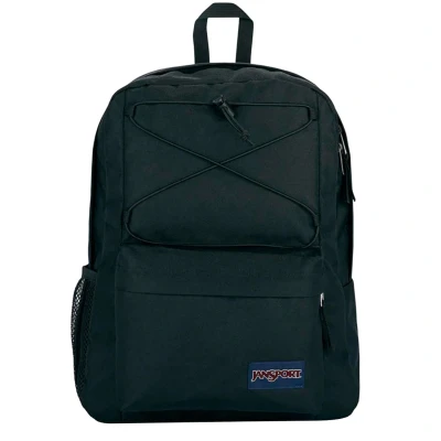 Afbeelding van JanSport FLEX PACK Rugzak, gevoerd laptopvak voor 15 inch laptop, Zwart, Eén maat, uniseks