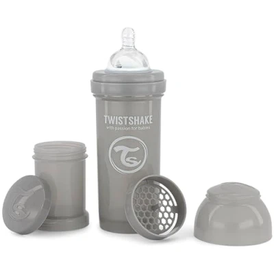 Afbeelding van Twistshake Babyfles Antikoliek 260Ml Pastel Grijs