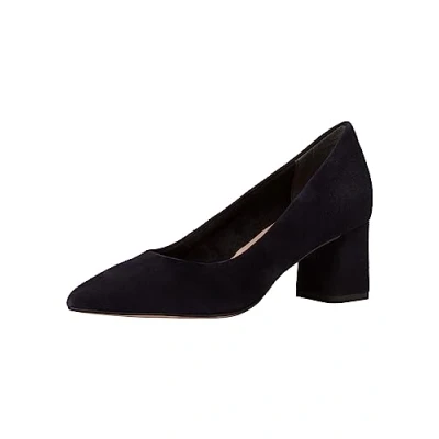 Afbeelding van Tamaris Klassieke pumps, Dames, Maat: 40, Navy Leer