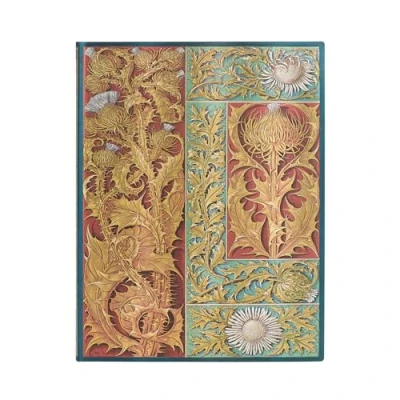 Afbeelding van Notitieboek Flexis Paperblanks Wild Thistle Ultra Blanco