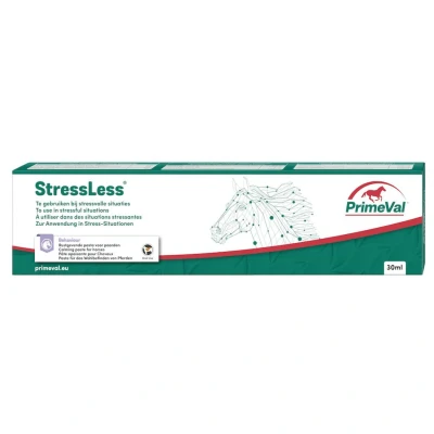 Afbeelding van Primeval Stressless Paard Injector Supplement Anti Stress 10 ml