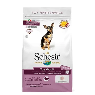 Afbeelding van Schesir Hondenvoer Dry Toy Kip 2 kg