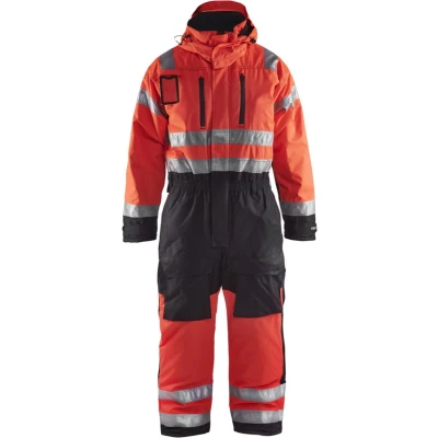 Afbeelding van Blaklader Winteroverall High Vis 6763 1977 Rood/Zwart C54