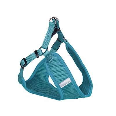 Afbeelding van Nobby hondentuig Mesh Reflect Turquoise L buikomtrek 58 tot 69 cm