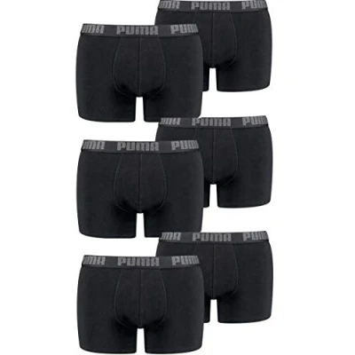 Afbeelding van PUMA Bodywear Basic Boxer 2p Heren (2 stuks), Nieuw zwart/zwart