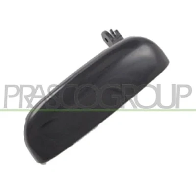 Afbeelding van PRASCO DS0058208 Deurgrepen Buiten, Links achter, voor zwart Glad NISSAN: MICRA 2
