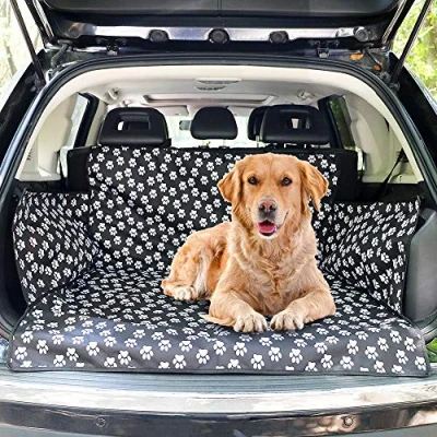 Afbeelding van PETEMOO Kofferbakbescherming voor honden, waterdicht, hondenmat, kofferbakmat, beschermhoes, autostoelhoes huisdieren, reizen, geschikt SUV