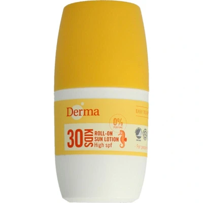 Afbeelding van Derma Eco Sun Kinder Zonnebrand Roller SPF30 50 ML Allergie &amp; Geurvrij Zonbescherming Milieuvriendelijk Kinderformule