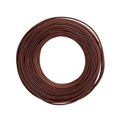 Afbeelding van Vaessen Creative Aluminium Draad 2,5mm ±37m 500g Chocolade