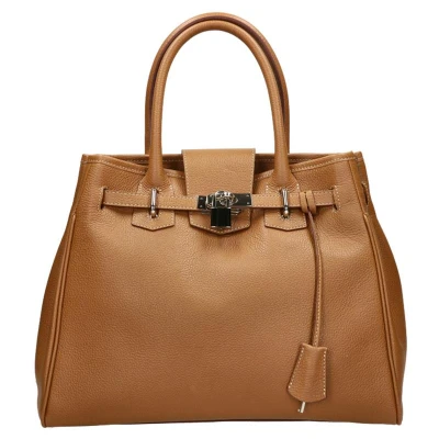 Afbeelding van Berthille Schoudertassen Vendome cognac