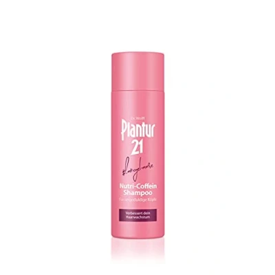 Afbeelding van Plantur 21 #longhair cafeïne shampoo voor lang en glanzend haar, 200 ml, verbetert de groei herstelt beschadigd zonder siliconen parabenen