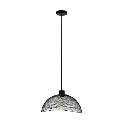 Afbeelding van EGLO Pompeya Hanglamp E27 Ø 44 cm Zwart