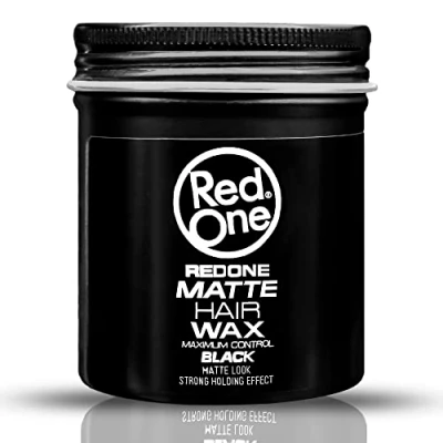 Afbeelding van Redone Hair Wax Haarwax Matte Maximum Control Black Look