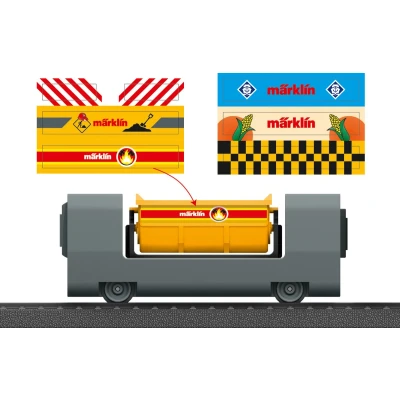 Afbeelding van Märklin World 44141 H0 My kiepwagen met stickers