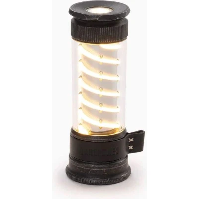 Afbeelding van Barebones Edison Licht Stik Tumbled Steel Zwart Verlichting Oplaadbaar