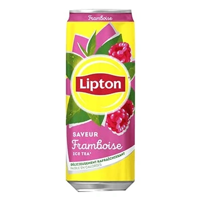 Afbeelding van Ice Tea Lipton Framboos, 24 x 33 cl, 330 ml (24 stuks)