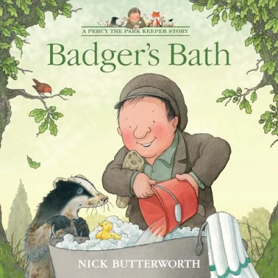 Afbeelding van A Percy the Park Keeper Story Badger’s Bath