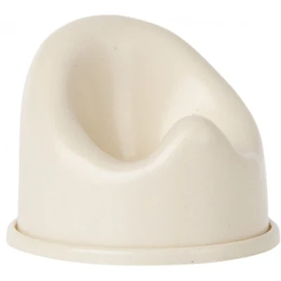 Afbeelding van Maileg poppenhuis potje micro off white 3,5 cm