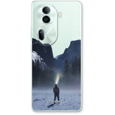 Afbeelding van Case Company® hoesje geschikt voor Oppo Reno 11 Pro Wanderlust Soft Cover Telefoonhoesje Bescherming aan alle Kanten en Schermrand
