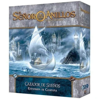 Afbeelding van Fantasy Flight Games Lord of the Rings: het kaartspel Dromenjager Uitbreiding van de campagne in Spaans