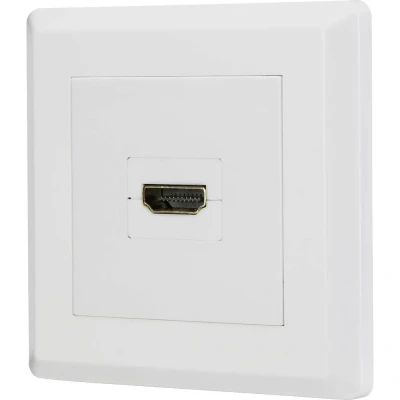 Afbeelding van Renkforce RF 4724906 HDMI Adapter [1x bus 1x bus] Wit Vergulde steekcontacten