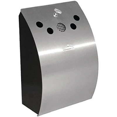 Afbeelding van Bolero RVS wandmodel asbak