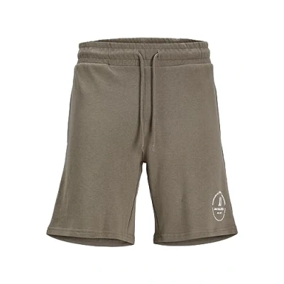 Afbeelding van Jack &amp; Jones Jpstswift Sn Aut sweatshorts voor heren, Taupe
