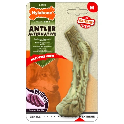 Afbeelding van Nylabone Extreme Chew Antler Hondenspeelgoed M Voor Honden Tot 16 Kg