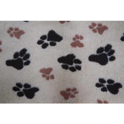 Afbeelding van Vetbed met antislip 28 mm beige/poot 150x100 cm