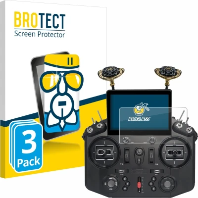 Afbeelding van BROTECT Screenprotector voor FrSky Tandem X20 HD Folie Beschermfolie Beschermglas transparant (3 Stuks)