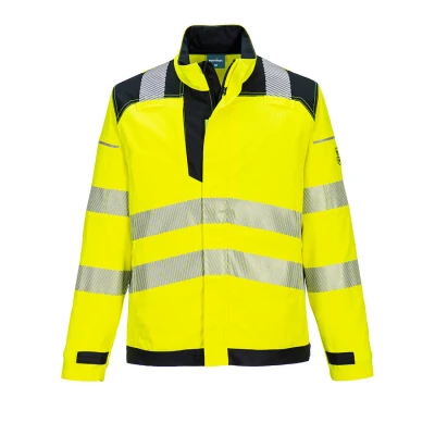 Afbeelding van PW3 Vlamvertragende Modaflame Hi Vis werkjack maat L, Yellow/Black